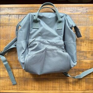 DSW blue-teal backpack